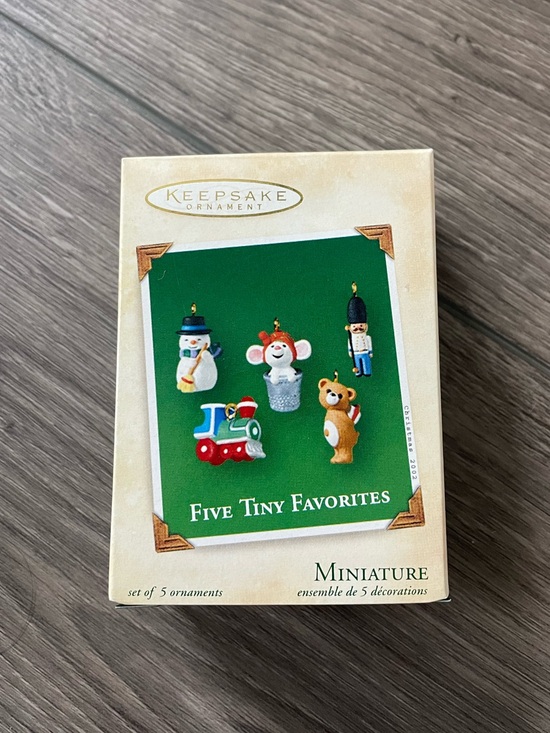 Hallmark Other - Hallmark Keepsake Five Tiny Favorites Collection